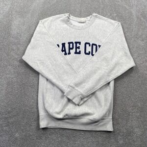 Cape Cod PRO Weave Sweatshirt Mens Large Heather Gray Graphic Pullover